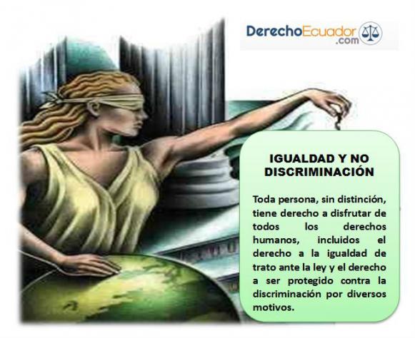 Derecho Ecuador Principio De Igualdad Y No Discriminacion